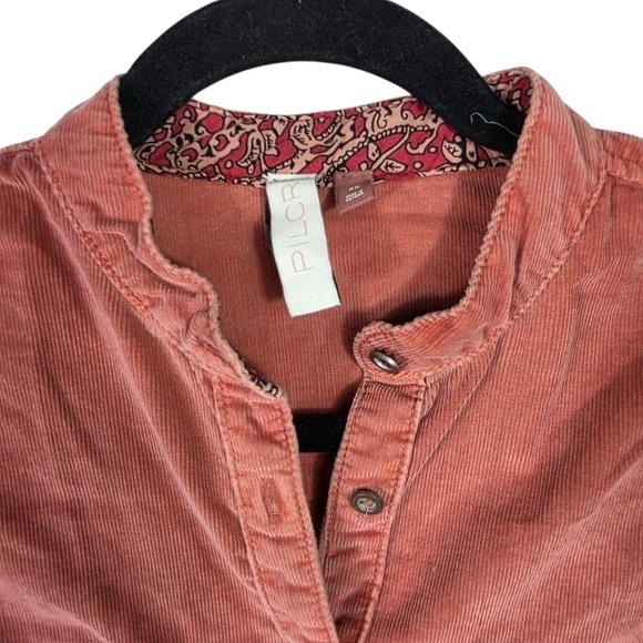 Anthropologie Pilcro corduroy butyon down top - Picture 3 of 6
